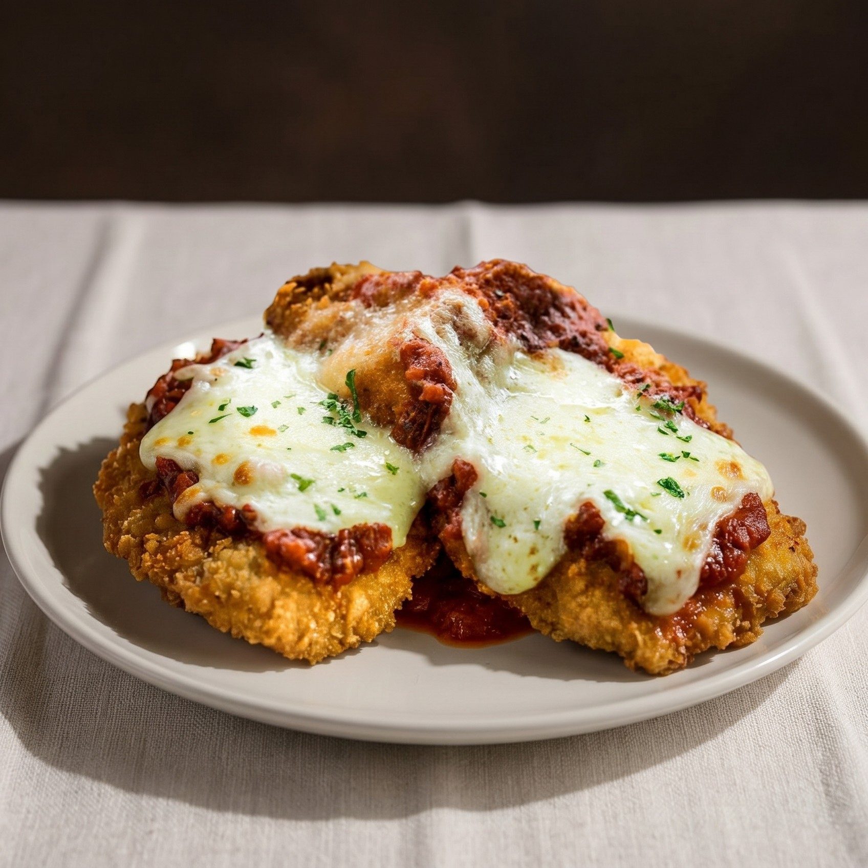 Chicken Parmigiana.