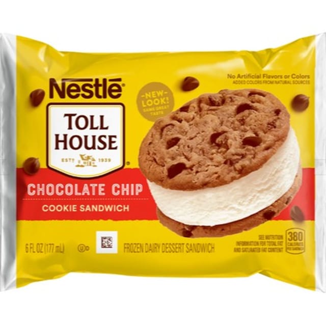 Toll House Ice Cream Sandwiches.