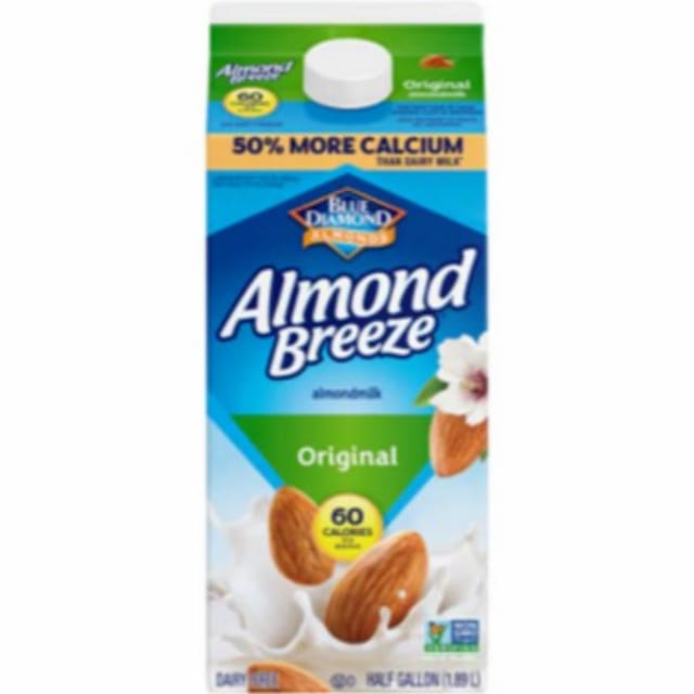 Almond Milk Half Gallon.