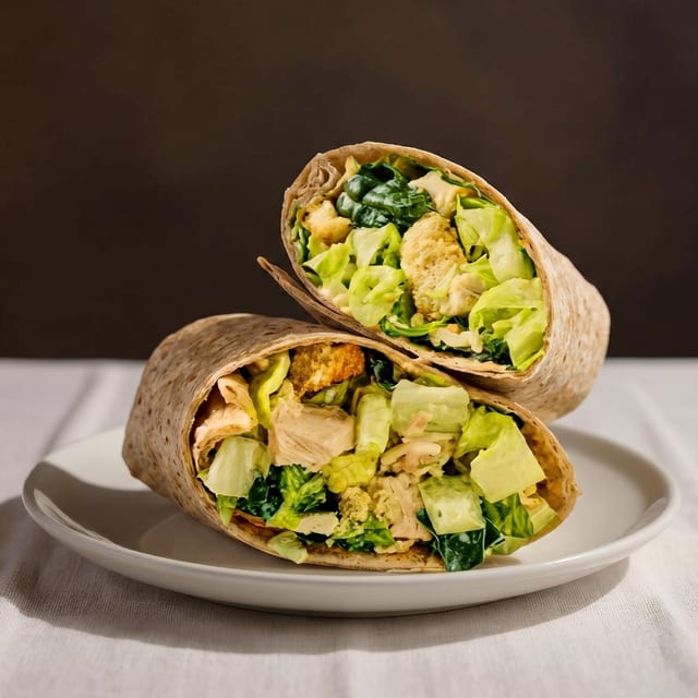 Chicken Caesar Wrap.