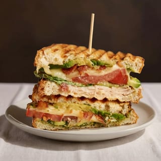 Turkey B.L.T. Panini