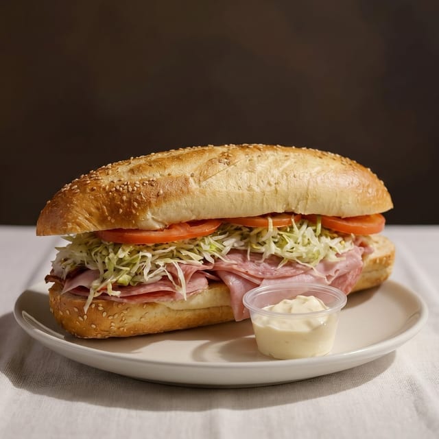 Porky Pig Sandwich.