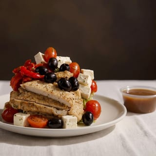 Italian Chicken Cutlet Salad