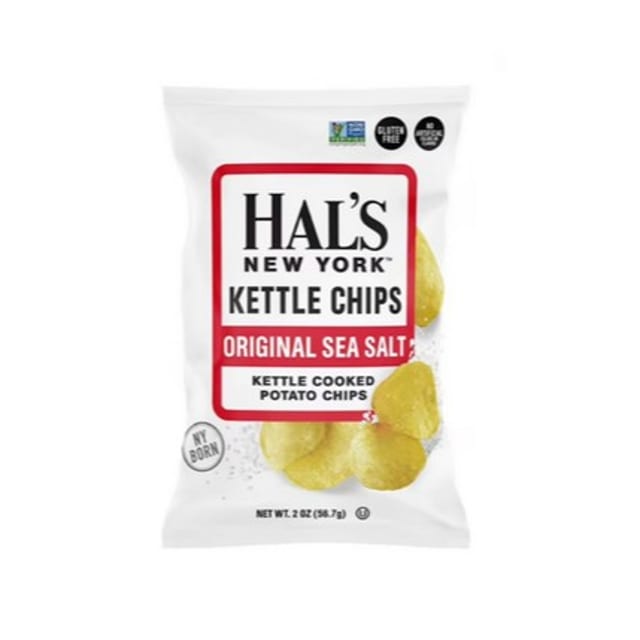 Hal's Potato Chips.