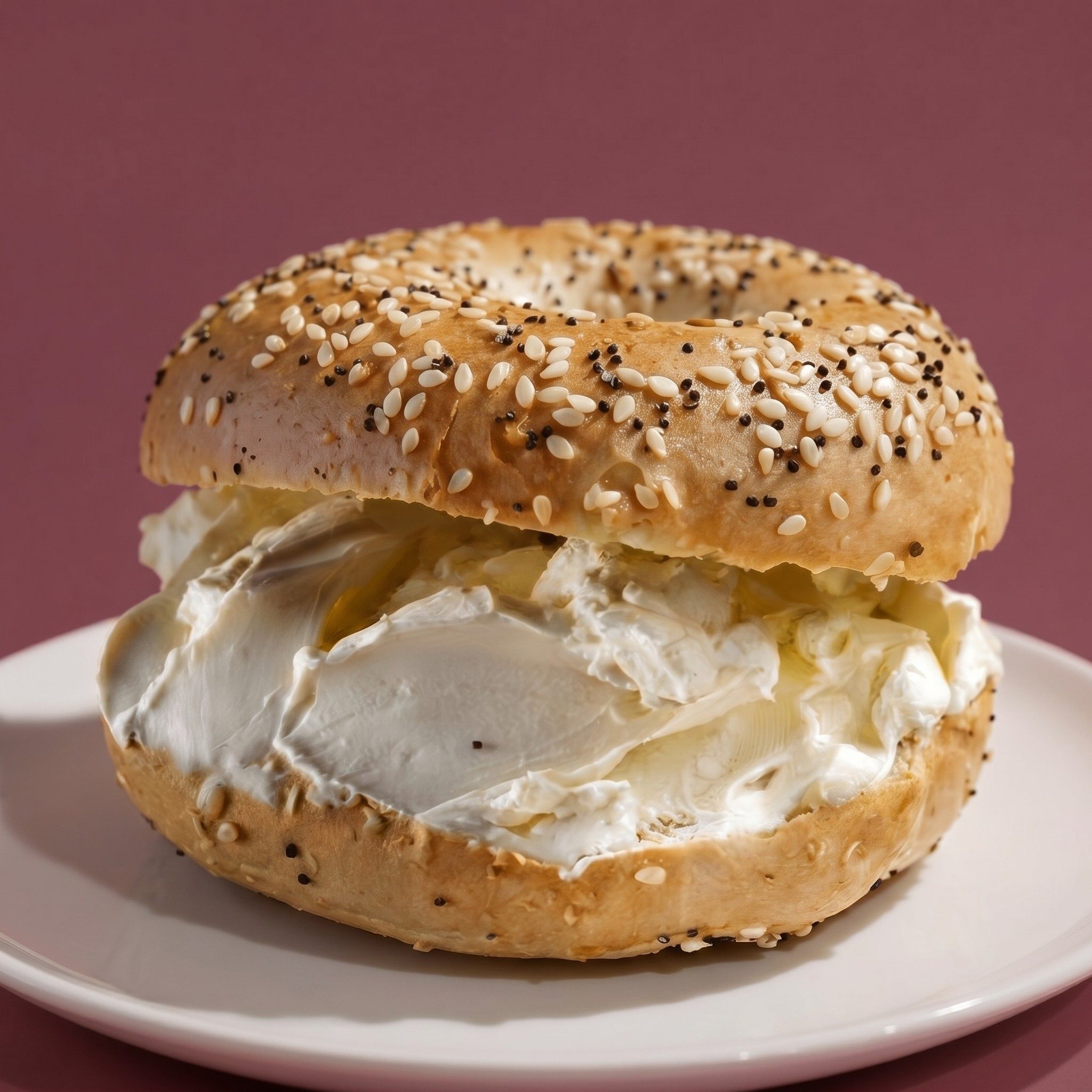 Bagel with Cream Cheese.