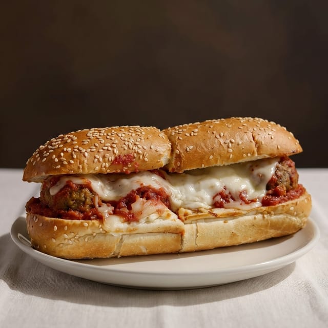 Chicken Parmigiana Sandwich.