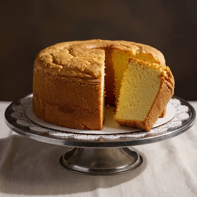 Sliced Pound Cake.