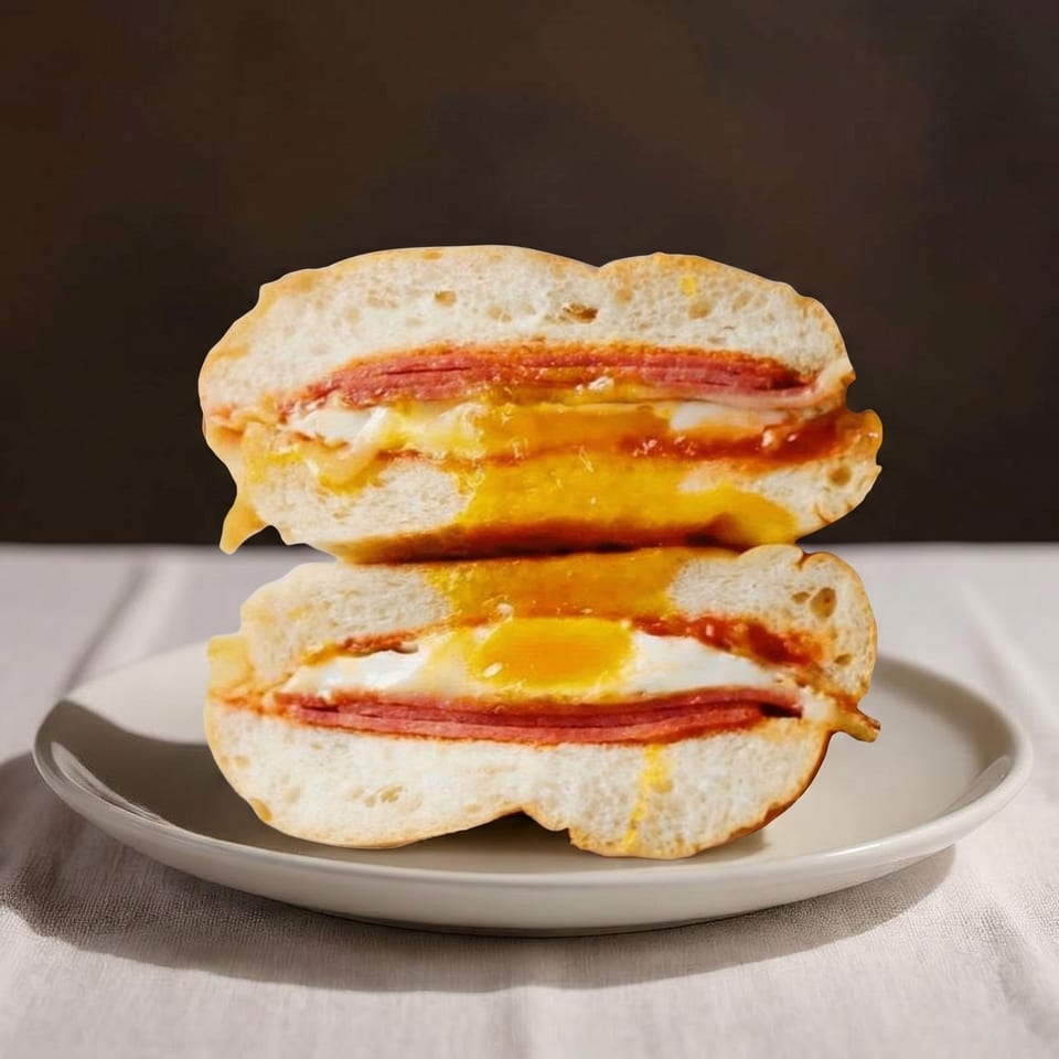Pork Roll, Egg, and Cheese Sandwich.